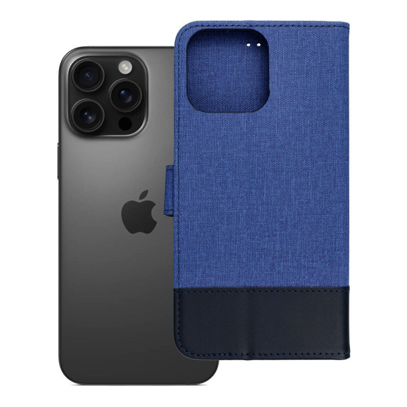 Flip case for iPhone 16 PRO MAX Gomma Book blue