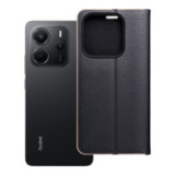 Flip case for Xiaomi Redmi NOTE 14 5G Luna Book Gold black