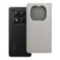 Flip case for Xiaomi Redmi NOTE 14 PRO 5G / 14 PRO PLUS 5G Luna Book Gold silver