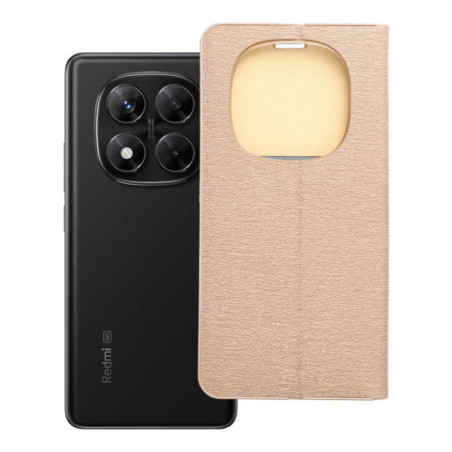 Flip case for Xiaomi Redmi NOTE 14 PRO 5G / 14 PRO PLUS 5G Luna Book Gold gold