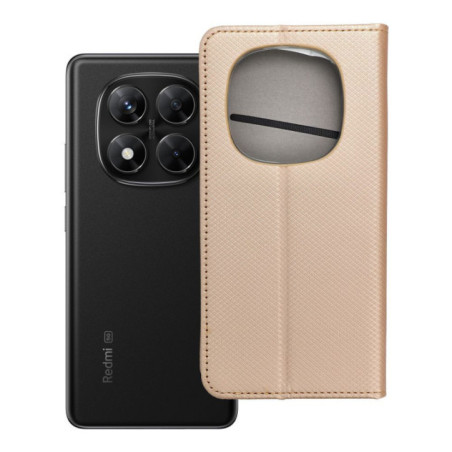 Flip case for Xiaomi Redmi NOTE 14 PRO 5G / 14 PRO PLUS 5G Smart Case Book gold