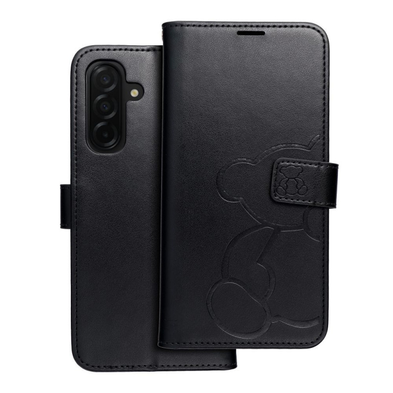 Flip case for Samsung A26 5G Mezzo Book teddy bear black Flip case for Samsung A26 5G Mezzo Book teddy bear black