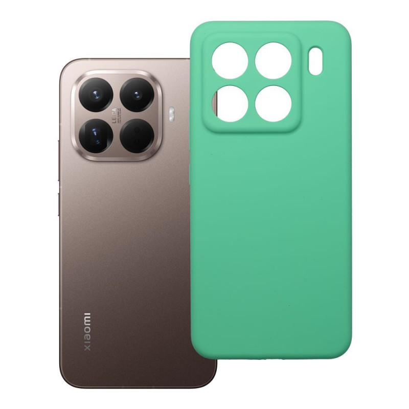 Case for Xiaomi 15 PRO Silicone 2mm (camera protection) mint Case for Xiaomi 15 PRO Silicone 2mm (camera protection) mint