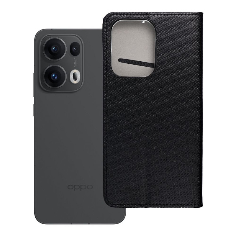Flip case for Oppo Reno 13 PRO 5G Smart Case Book black