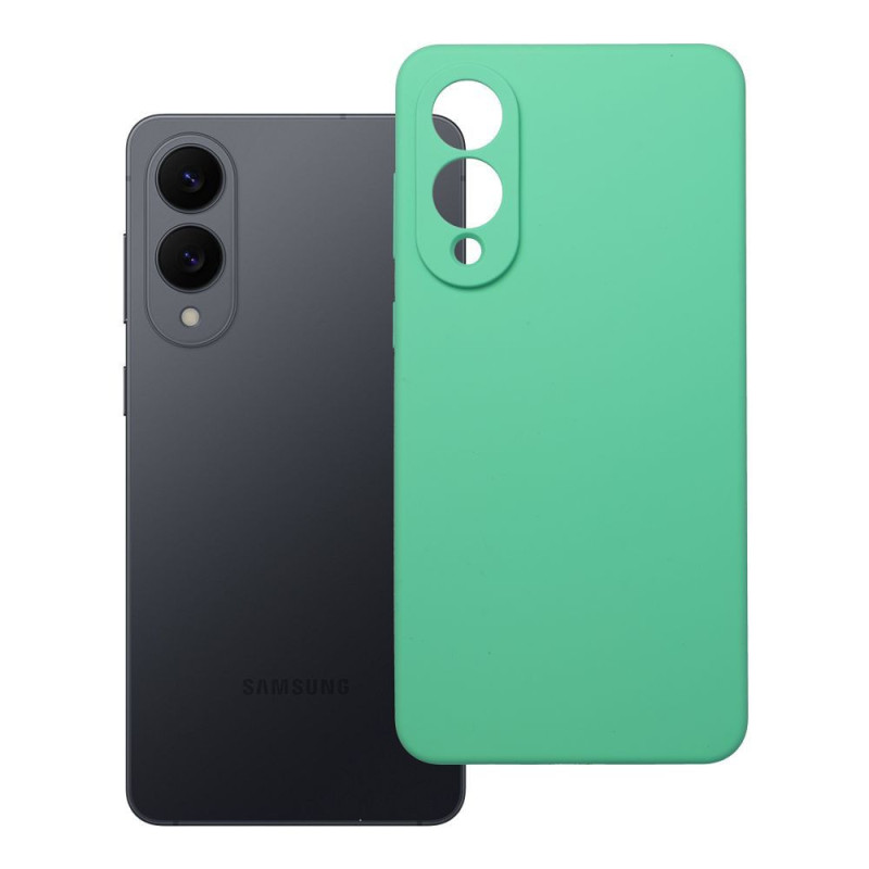 Case for Samsung S25 EDGE Silicone 2mm (camera protection) mint Case for Samsung S25 EDGE Silicone 2mm (camera protection) mint
