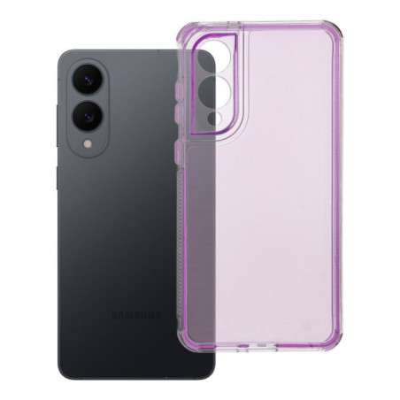 Case for Samsung S25 EDGE Matrix Clear light violet