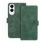 Flip case for Samsung S25 EDGE Tender Book green