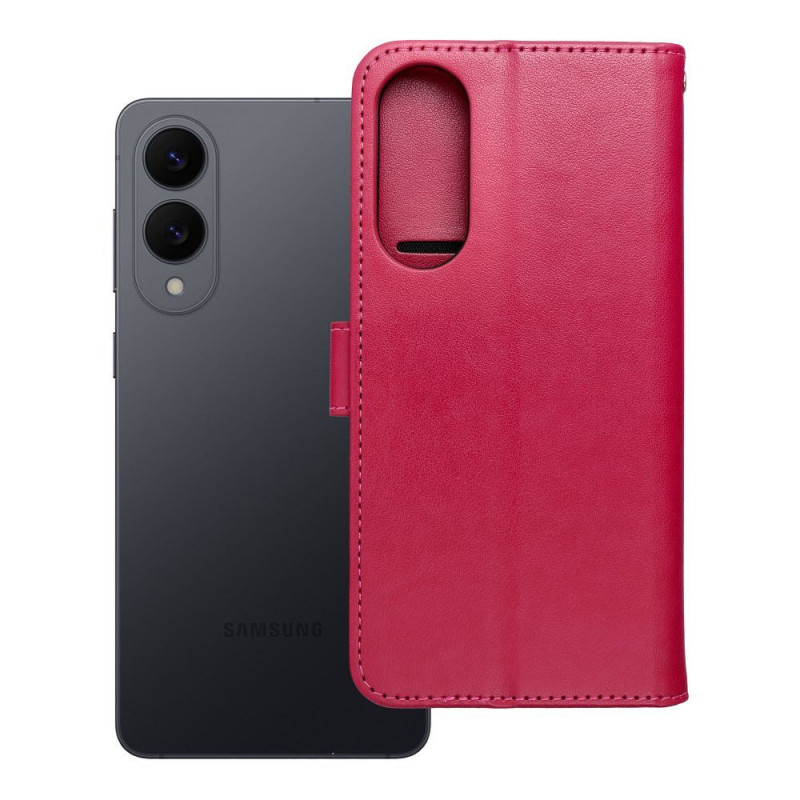 Flip case for Samsung S25 EDGE Mezzo Book teddy bear magenta Flip case for Samsung S25 EDGE Mezzo Book teddy bear magenta
