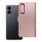 Flip case for Samsung S25 EDGE Mezzo Book teddy bear rose gold