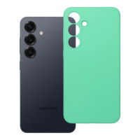 Case for Samsung S25 PLUS Silicone 2mm (camera protection) compatible with MagSafe mint