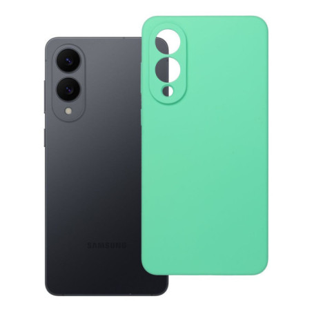 Case for Samsung S25 EDGE Silicone 2mm (camera protection) compatible with MagSafe mint