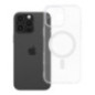Case for iPhone 16 PRO MAX Clear Case 2 mm Mag Cover compatible with MagSafe (camera protection) transparent