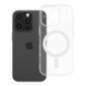 Case for iPhone 16 PRO Clear Case 2 mm Mag Cover compatible with MagSafe (camera protection) transparent
