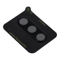 5D Full Glue Tempered Glass Camera Lens for Samsung A36 black