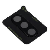 5D Full Glue Tempered Glass Camera Lens for Samsung A56 black