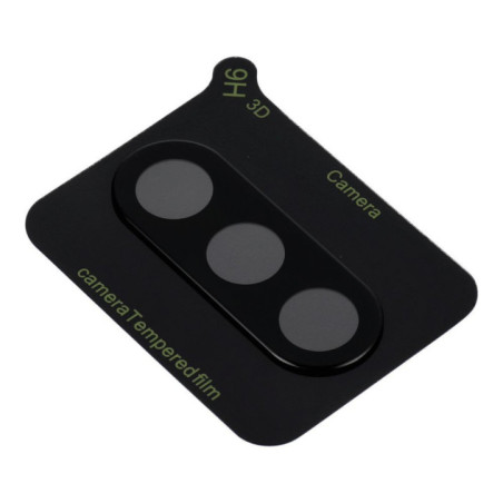 5D Full Glue Tempered Glass Camera Lens for Samsung A56 black