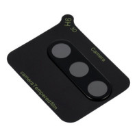 5D Full Glue Tempered Glass Camera Lens for Samsung A26 black