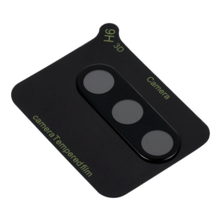 5D Full Glue Tempered Glass Camera Lens for Samsung A26 black