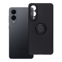 Case for Samsung S25 EDGE Silicone Ring black