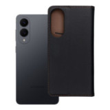 Flip case for Samsung S25 EDGE Smart Pro Book leather black