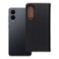 Flip case for Samsung S25 EDGE Smart Pro Book leather black
