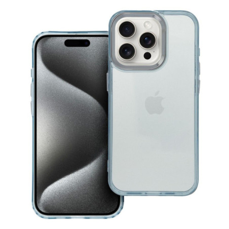Case for iPhone 15 PRO Pearl light blue