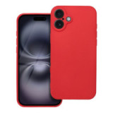 Case for iPhone 16 PLUS Soft red