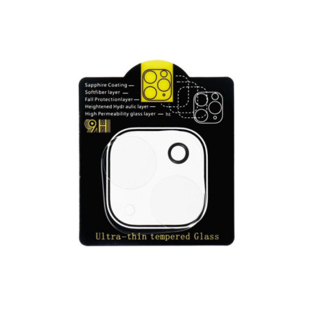 5D Full Glue Tempered Glass Camera Lens for Samsung S25 EDGE black