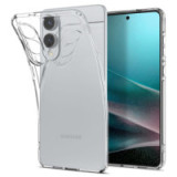 SPIGEN case LIQUID CRYSTAL for SAMSUNG S25 Edge crystal clear