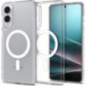 SPIGEN case ULTRA HYBRID MAG compatible with MagSafe for SAMSUNG S25 Edge clear white SPIGEN case ULTRA HYBRID MAG compatible with MagSafe for SAMSUNG S25 Edge clear white