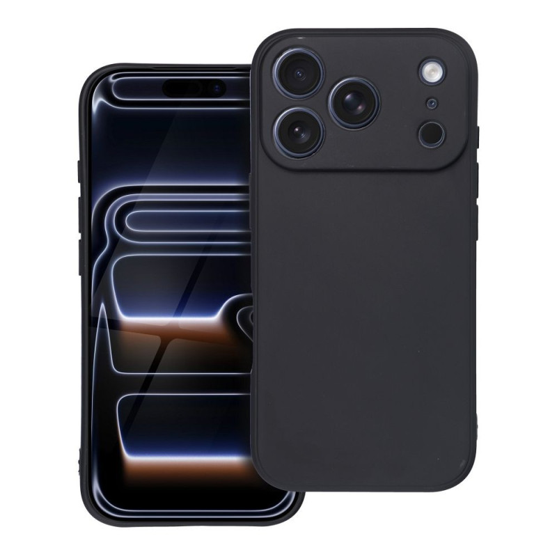 Case for iPhone 17 Pro / 18 Pro (low camera edge) Matt black Case for iPhone 17 Pro / 18 Pro (low camera edge) Matt black