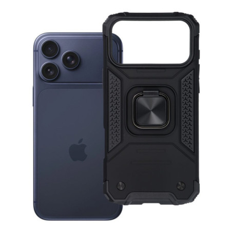 Case for iPhone 17 Pro Max / 18 Pro Max (low camera edge) Nitro black
