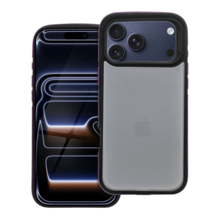 Case for iPhone 17 Pro Max / 18 Pro Max (low camera edge) Neo purple