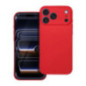 Case for iPhone 17 Pro Max / 18 Pro Max (low camera edge) Soft red