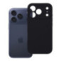 Case for iPhone 17 Pro Max / 18 Pro Max (low camera edge) Silicone 2mm (camera protection) black
