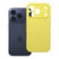 Case for iPhone 17 Pro / 18 Pro (low camera edge) Silicone 2mm (camera protection) yellow Case for iPhone 17 Pro / 18 Pro (low camera edge) Silicone 2mm (camera protection) yellow