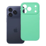 Case for iPhone 17 Pro / 18 Pro (low camera edge) Silicone 2mm (camera protection) mint