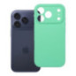 Case for iPhone 17 Pro / 18 Pro (low camera edge) Silicone 2mm (camera protection) mint