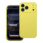 Case for iPhone 17 Pro Max / 18 Pro Max (low camera edge) Silicone 2mm (camera protection) compatible with MagSafe yellow