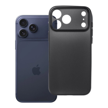 Case for iPhone 17 Pro Max / 18 Pro Max (low camera edge) Ultrathin Matt black