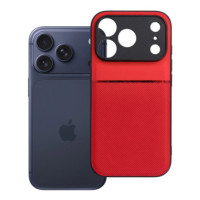 Case for iPhone 17 Pro / 18 Pro (low camera edge) Noble red