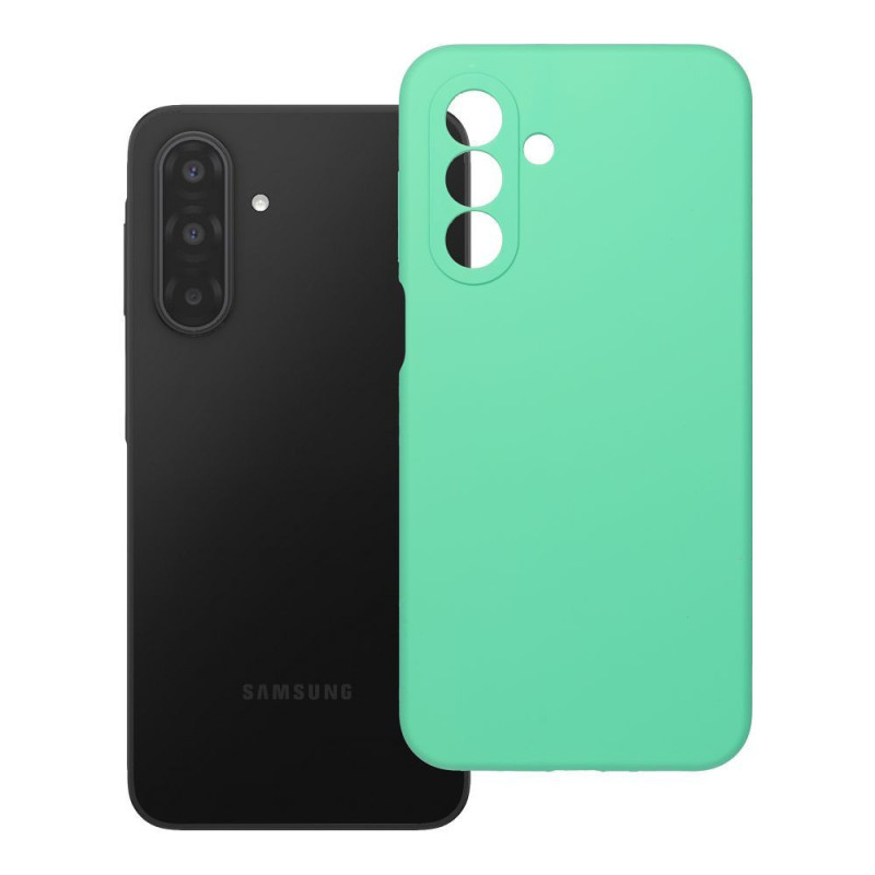 Case for Samsung A17 / A18 Silicone 2mm (camera protection) mint Case for Samsung A17 / A18 Silicone 2mm (camera protection) mint