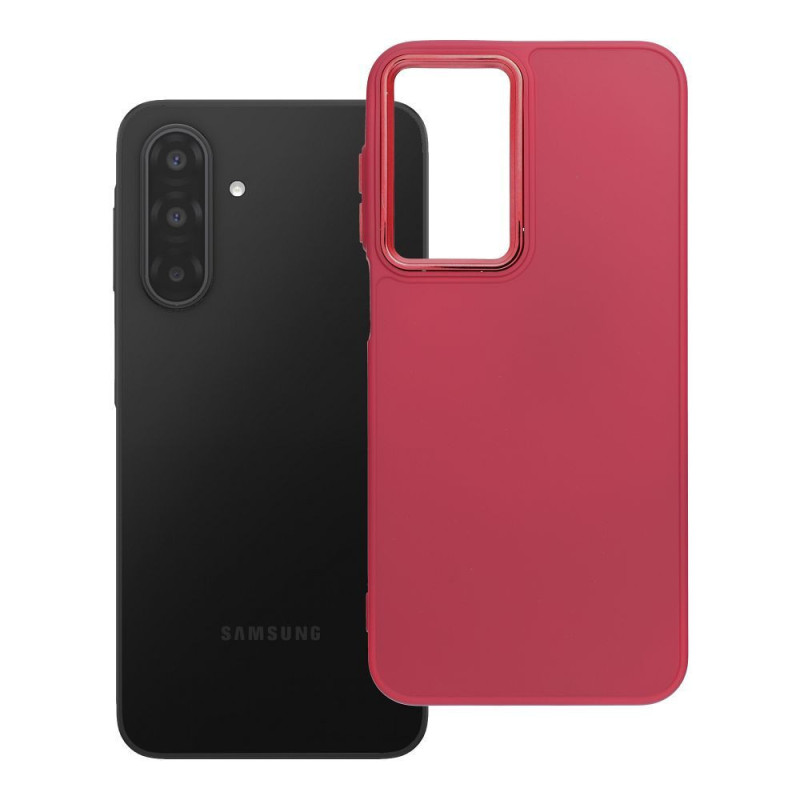 Case for Samsung A17 / A18 Frame magenta Case for Samsung A17 / A18 Frame magenta