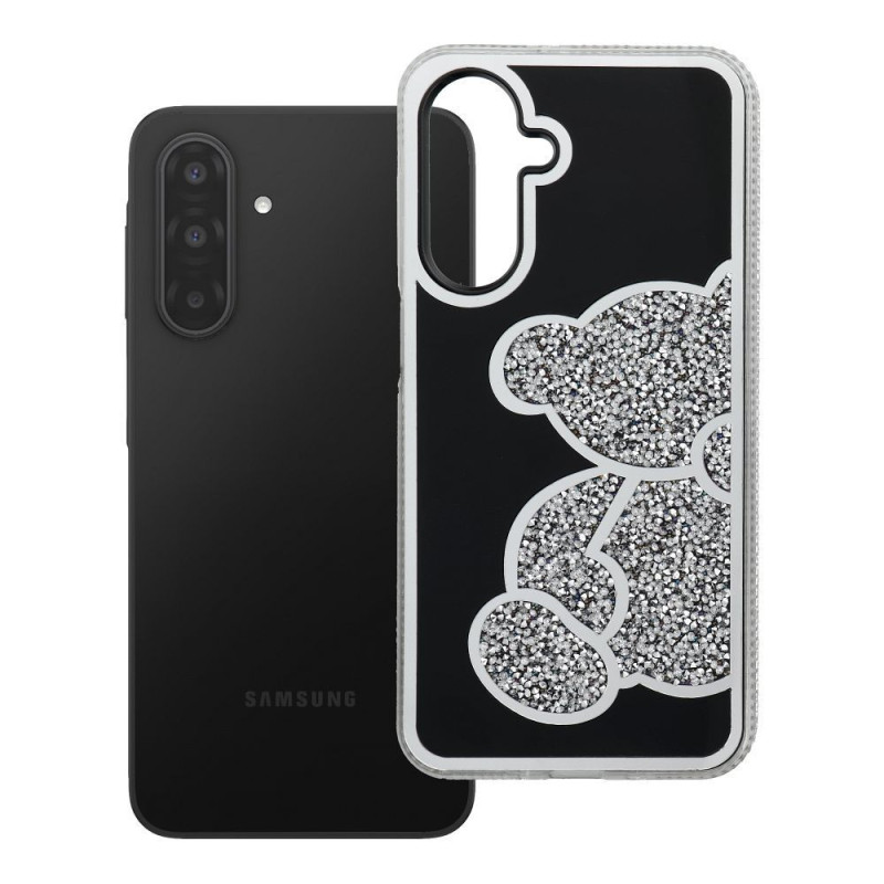 Case for Samsung A17 / A18 Teddy Bear silver