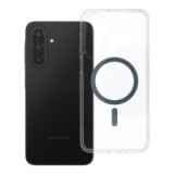 Case for Samsung A17 / A18 Drop Glue Colorful Ring Mag Cover compatible with MagSafe grey