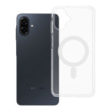 Case for Samsung A07 / A08 Clear Mag Cover (MID) compatible with MagSafe transparent
