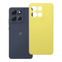 Case for Motorola G86 5G Silicone 2mm (camera protection) yellow