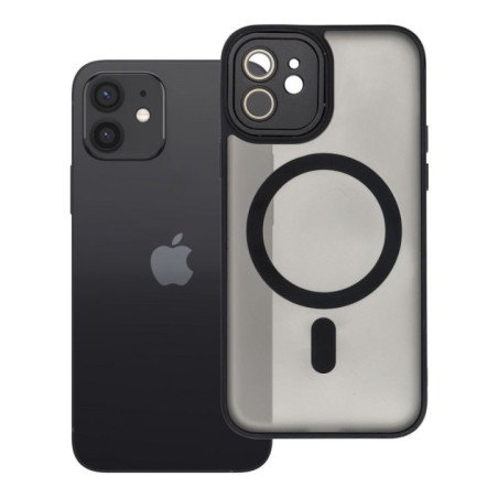Case for iPhone 12 Variete Mag Cover compatible with MagSafe black