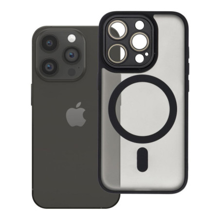 Case for iPhone 15 PRO Variete Mag Cover compatible with  MagSafe black