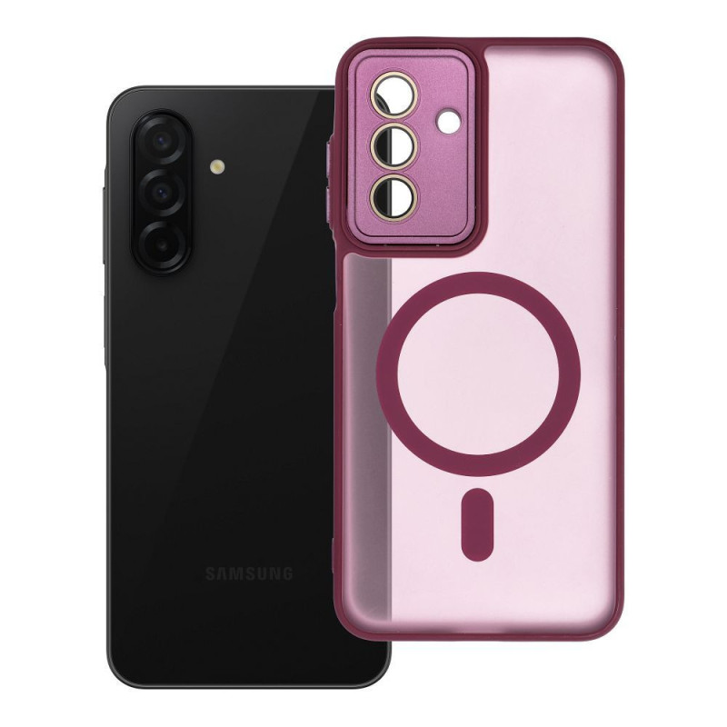 Case for Samsung A26 Variete Mag Cover compatible with MagSafe purple